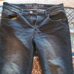 Vintage Genes Black brand Blue Jeans
